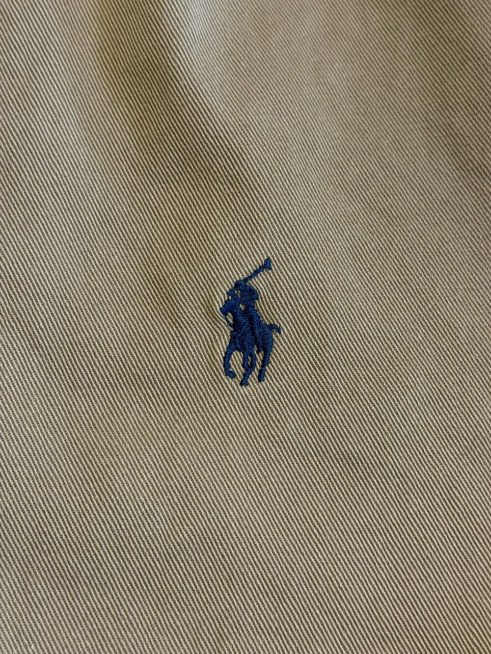 Vintage 80s POLO RALPH LAUREN Khaki Tan Harrington Jacket XL - Picture 8 of 12